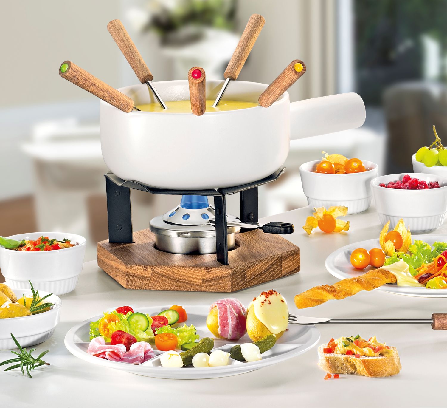 2896405920 Sýrové fondue pro 6 osob WINTHERTHUR od Spring